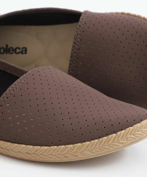 Alpargata Feminina Nobuck Moleca Marrom