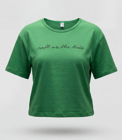 Blusa Feminina em Molecotton Viscose Infinita Cor Verde