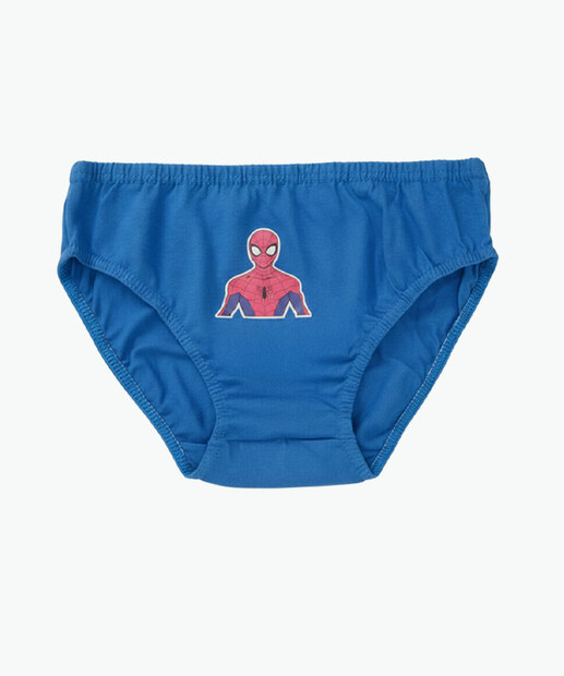 Kit 3 Cuecas Infantil Estampa Homem Aranha Marvel Tam 2 a 12