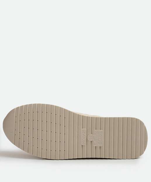 Tênis Feminino Slipper Matelassê Tratorado Modare