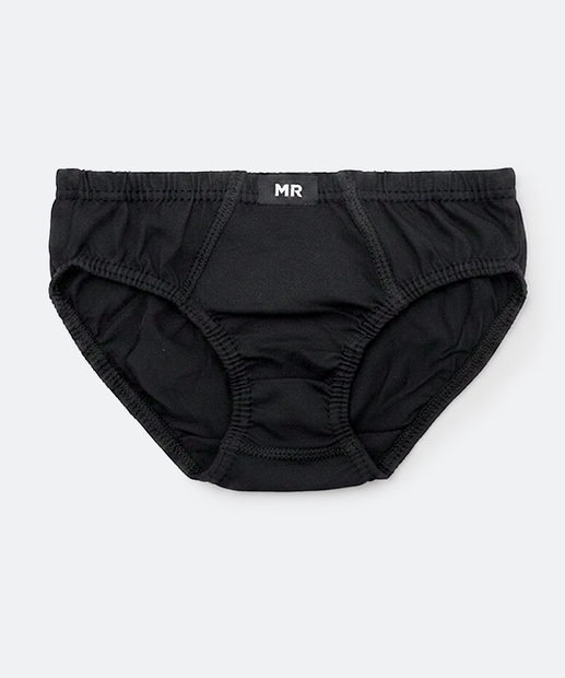 Kit 3 Cuecas Infantil Slip Lisa Marisa Tam 2 a 12 Cinza