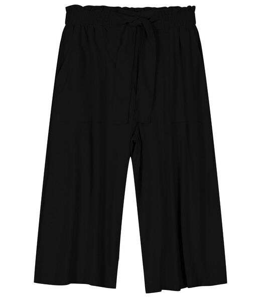 Calça Feminina Pantacourt Viscose Modena Endless Preto
