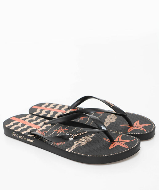 Chinelo Ipanema Feminino Navy 27220 Preto