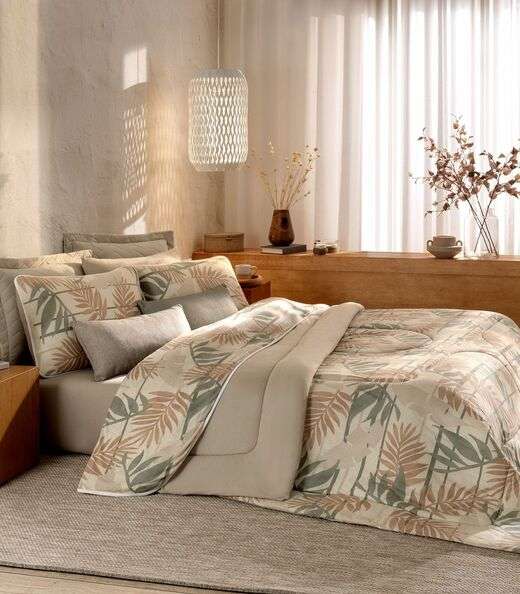 Image_Edredom Queen Estampado Vivaldi Bege