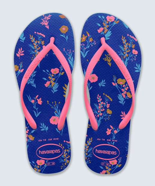 Chinelo Havaianas Feminino Slim Romance