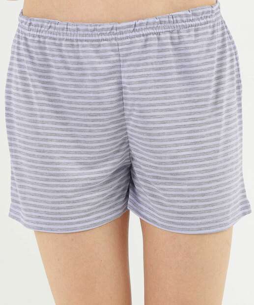 Pijama Feminino Estampa Cereja Marisa Lilás