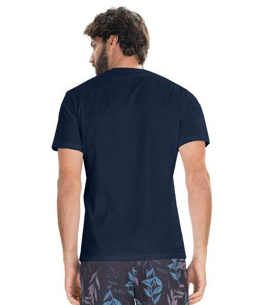 Camiseta Masculina Básica Ogochi Azul
