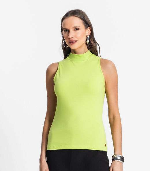 Regata Feminina Gola Alta Endless Verde