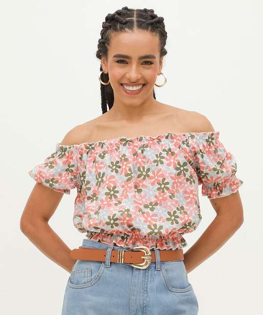 Cinto Feminino Fivela Marisa Marrom