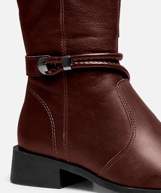 Bota Feminina Cano Alto Salto Grosso Dakota