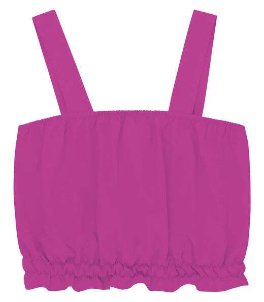 Regata Cropped Plus Size Neon Secret Glam Rosa