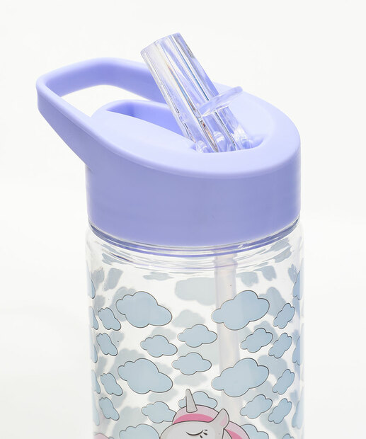 Garrafa Squeeze Unicórnio Marisa 500ML Azul