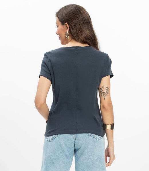 Blusa Feminina Infinita Cor Cinza