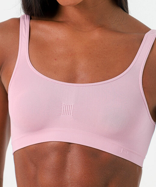 Sutiã Top Sem Bojo Microfibra Alças Largas DelRio