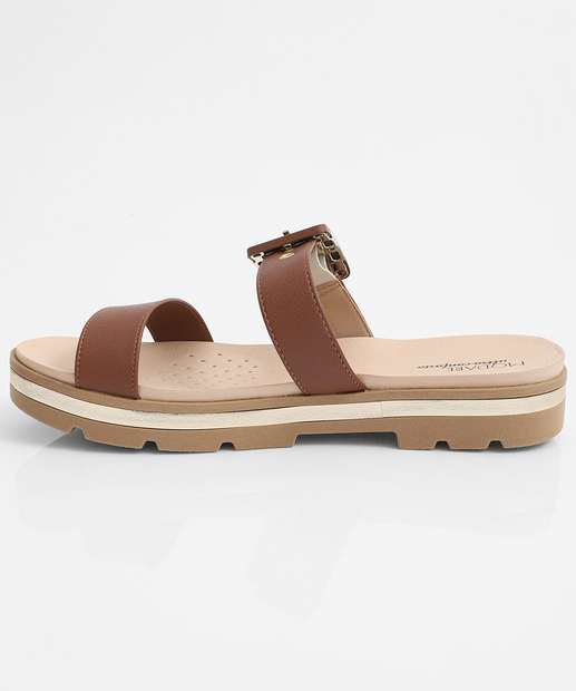 Rasteirinha Feminina Fivela Modare