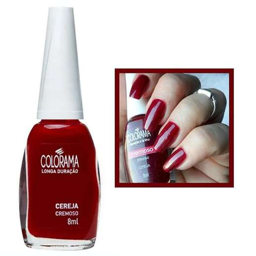 Image_Esmalte Colorama Cremoso Cereja 8ml