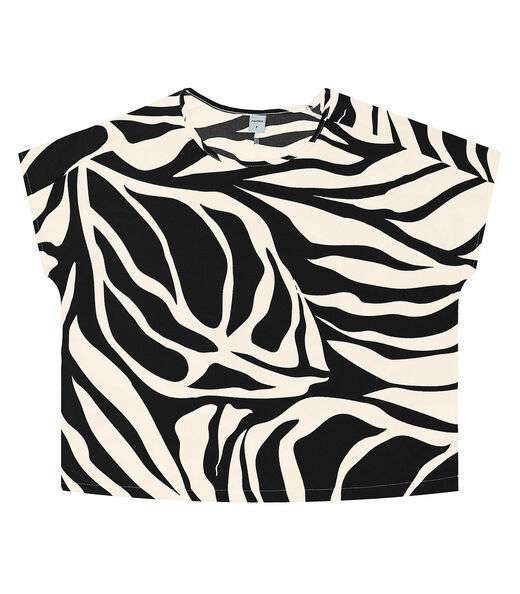 Blusa Feminina Manga Curta Rovitex Preto