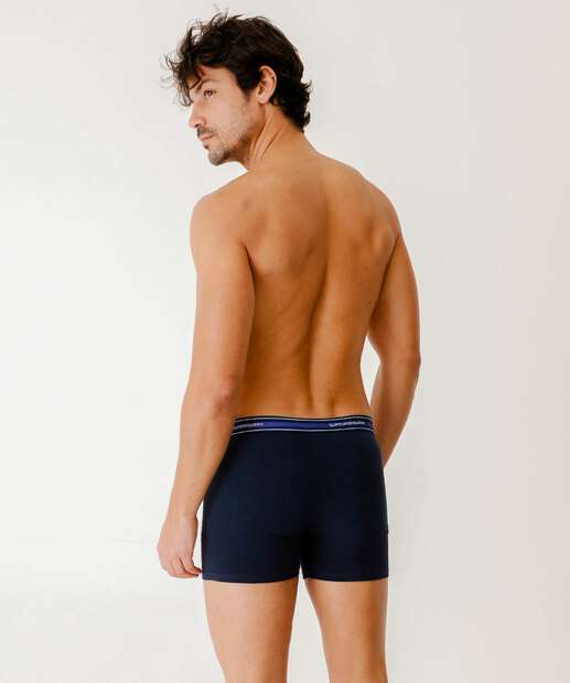 Kit Cueca Boxer Masculina Lupo