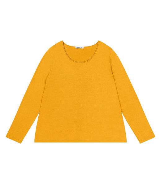 Blusa Manga Longa Viscotorcion Secret Glam Amarelo