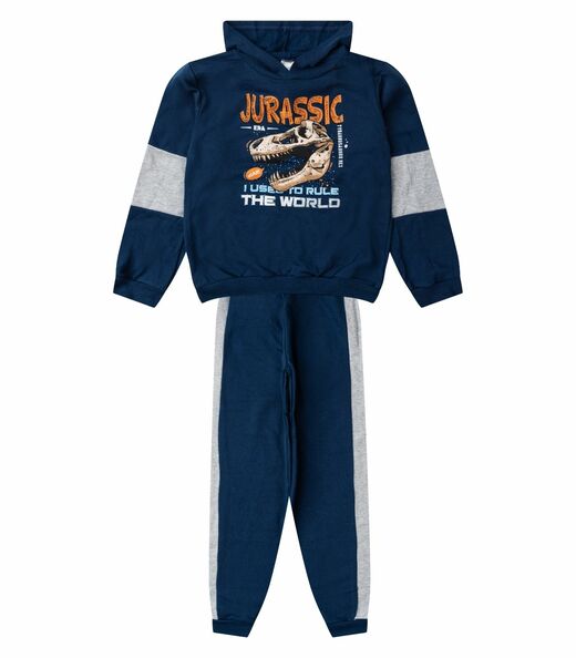 Image_Conjunto Moletom Menino Blusão E Calça Select Azul
