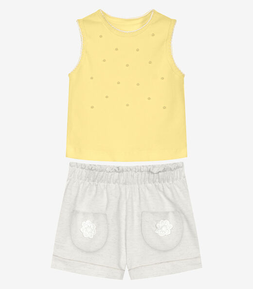 Image_Conjunto Infantil Regata Com Shorts Trick Nick Amarelo
