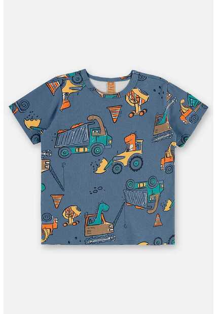 Pijama Infantil Masculino em Suedine Up Baby