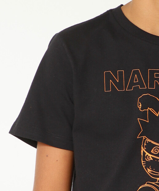 Camiseta Juvenil Estampa Frontal Naruto Tam 10 a 16