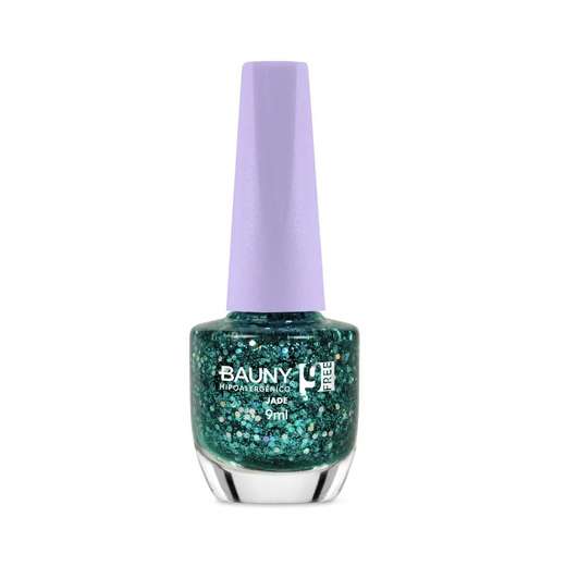 Image_Bauny Esmalte Glitter 9Free 9ml - Cor Jade