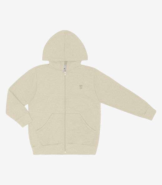 Image_Jaqueta Infantil Com Capuz Trick Nick Bege