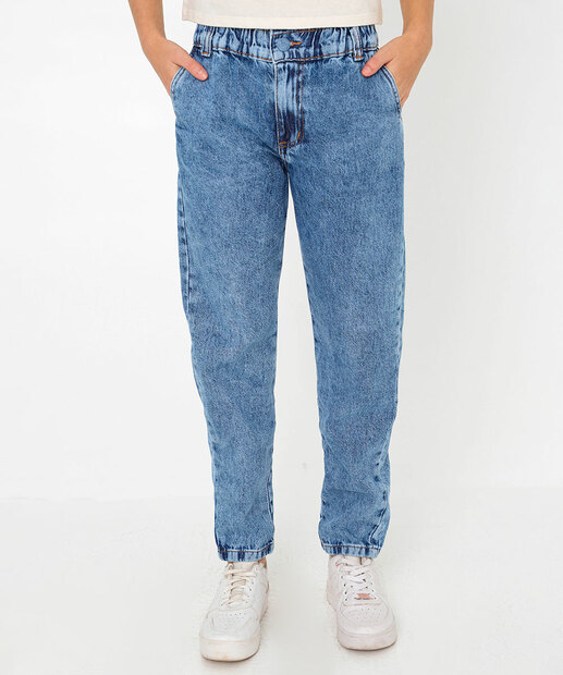 Calça Juvenil Jeans Clochard Tam 10 a 16 Azul