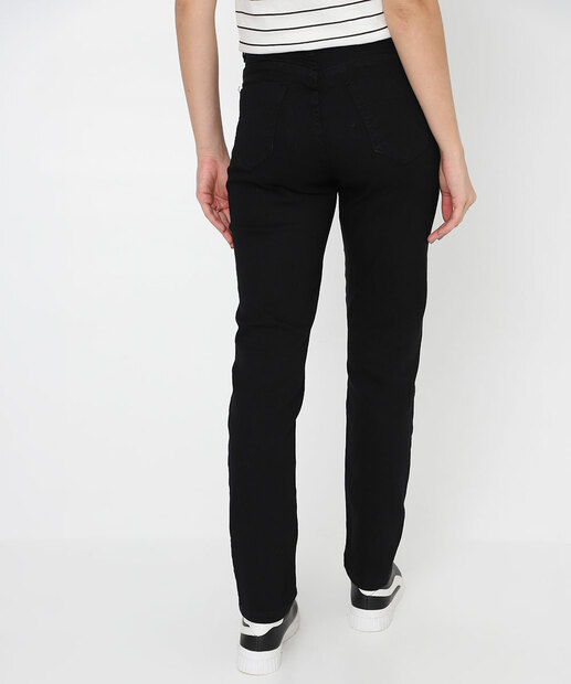 Calça Jeans Cigarrete Feminina Cintura Alta 