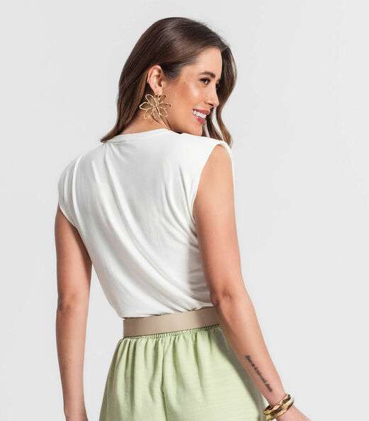 Regata Feminina Rovitex Bege