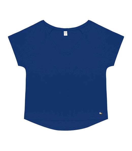 Blusa Feminina Viscotorcion Rovitex Azul