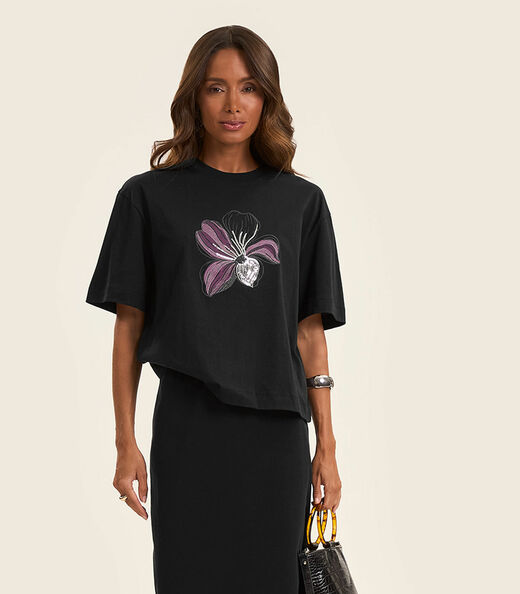 Image_T- Shirt Box Feminina em Meia Malha Rovitex Preto