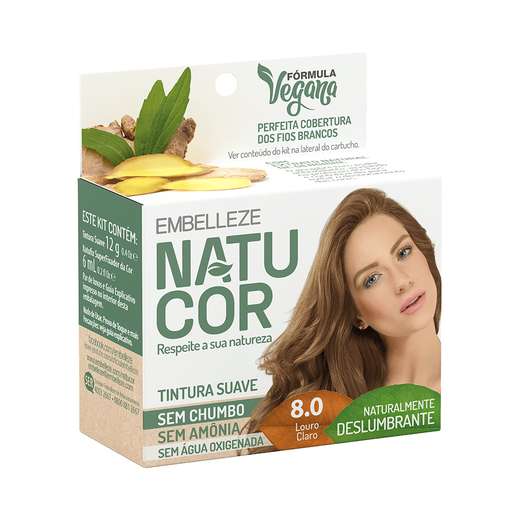 Image_Tintura Natucor Cor:8.0 Louro Claro