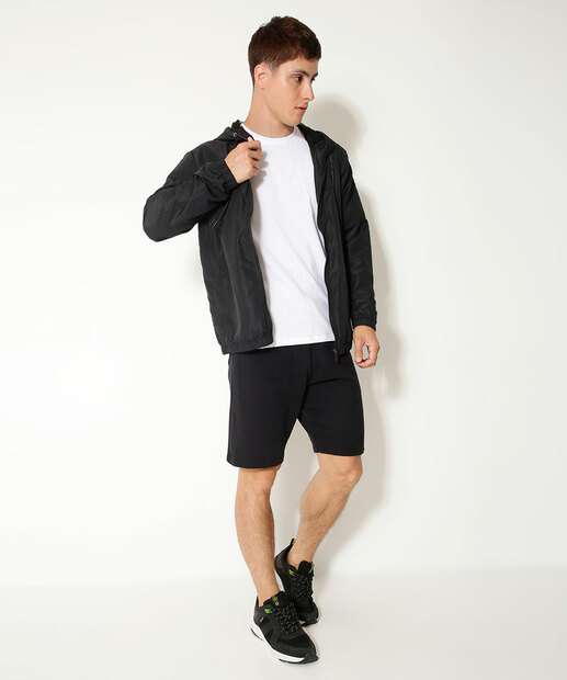 Casaco Masculino Corta Vento Capuz MR