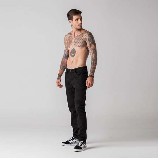 Calça Skinny Sarja Masculina Rock e Soda