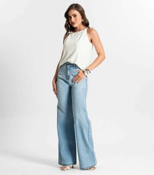 Blusa De Alça Feminina Endless Bege