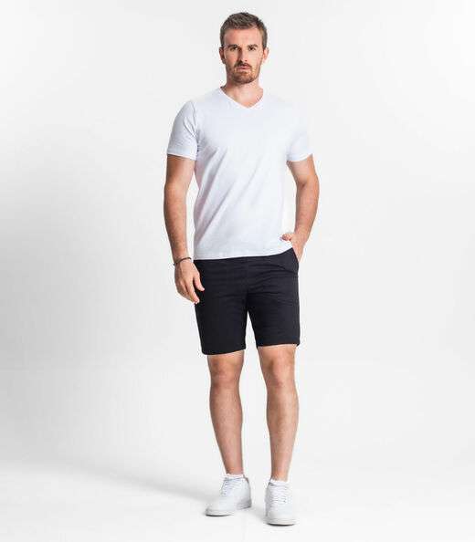 Bermuda Masculina Moletom Diametro Preto