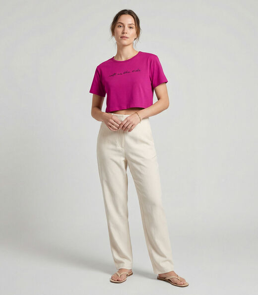 Image_Blusa Feminina em Molecotton Viscose Infinita Cor Rosa