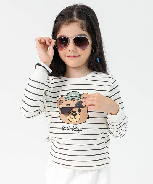 Image_Blusa Infantil Moletom Tam 4 a 10 Off White