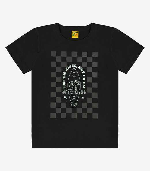 Image_Camiseta Infantil Meia Malha Rovi Kids Preto