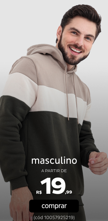 Masculino a partir de R$19,99