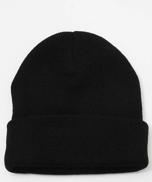 Touca Infantil Tricô Marisa Tam 3 a 6 Preto