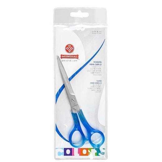 Tesoura Para Cabeleireiro Colors Mundial Fio Laser 6.5