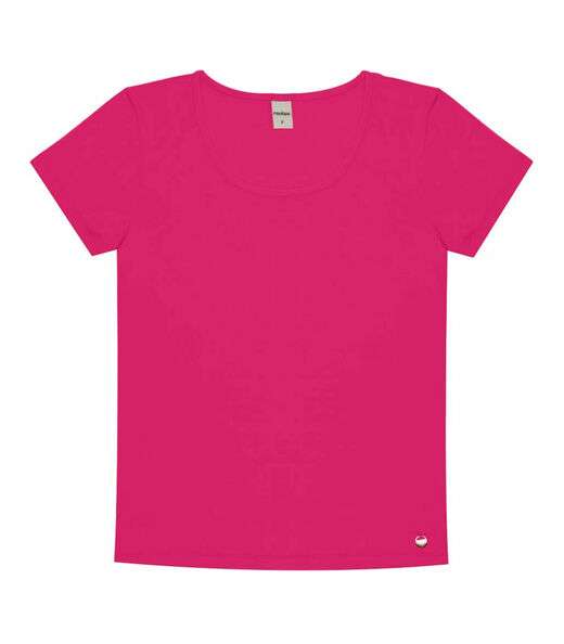 Blusa Feminina Viscotorcion Básica Rovitex Rosa