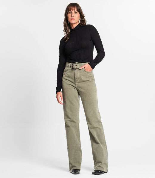 Blusa Feminina Em Ribana Canelada Rovitex Preto