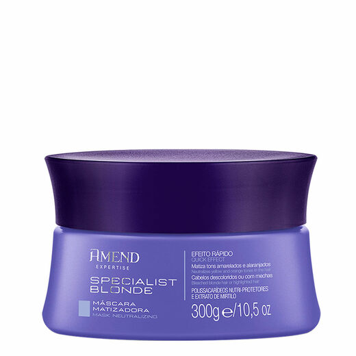 Image_Kit c/9 Máscara Matizadora Specialist Blonde Expertise 300g Amend