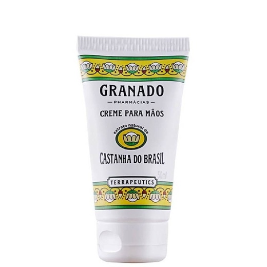 Image_Creme para Mãos Castanha do Brasil Granado Terrapeutics Bisnaga 50ml