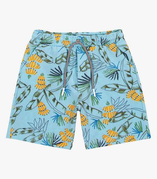 Bermuda Infantil Masculina Trick Nick Azul